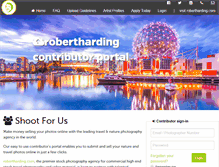 Tablet Screenshot of contributors.robertharding.com